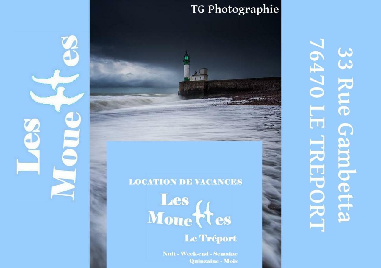 Ferienwohnung Les Mouettes Le Tréport Exterior foto